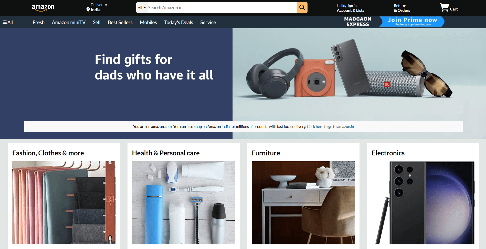 Amazon Frontend Clone